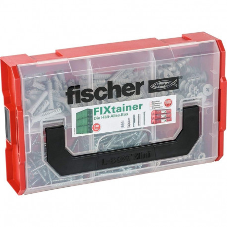 FixTainer - Hält-Alles-Box (hellgrau, 240-teilig)
