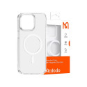 Magnetic case McDodo for iPhone 15 Pro (clear)
