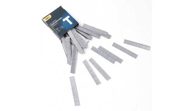 Staples type T Deli Tools EDL238010, 2000 pieces