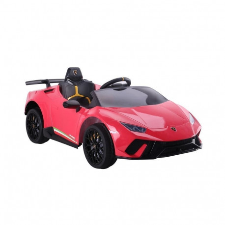 Auto Lamborghini Huracan punane akuga