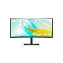 Samsung ViewFinity S6 S34C652UAU Monitor 34'' VA, UWQHD 3440x1440, 5 ms, 350 cd/m2, 100 Hz, Black