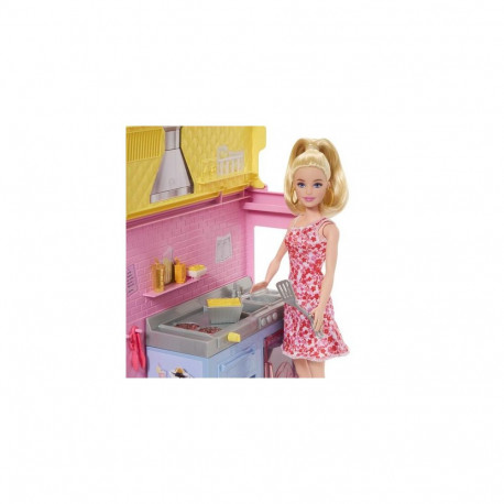 Barbie Sets, Lemonade Truck Playset with 25 Pieces