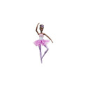 Barbie Dreamtopia Twinkle Lights Ballerina Doll, Brunette with Light-Up Feature Wearing Removable He