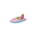 Barbie Doll and Boat with Puppy and Accessories, Floats in Water, for 3 to 7 Year Olds