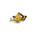 DeWALT DCS572NT portable circular saw 18.4 cm Yellow 5500 RPM