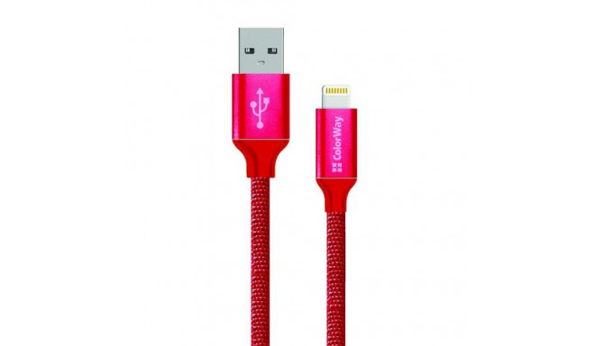 Colorway CW-CBUL004-RD lightning cable 1 m Red