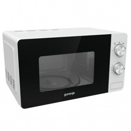 Gorenje MO20E1W Stainless steel, White Solo microwave Over the range 20 L 800 W