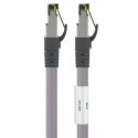 Goobay 55141 networking cable Grey 10 m Cat8.1 S/FTP (S-STP)