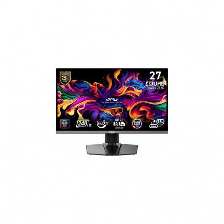 MSI MPG 272URX QD-OLED computer monitor 67.3 cm (26.5") 3840 x 2160 pixels 4K Ultra HD Blac