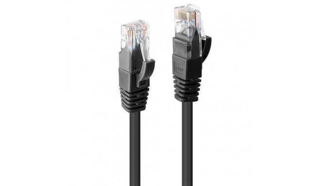 Lindy 7.5m CAT6 U/UTP Network Cable, Black