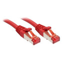 Lindy Rj45/Rj45 Cat6 10m networking cable Red S/FTP (S-STP)