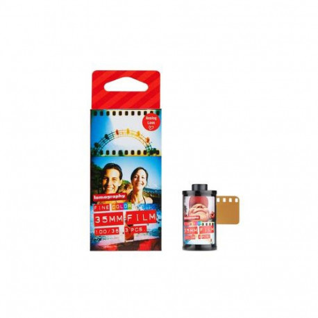 Lomography Color Negative 100 ISO 35mm, 3 Pack colour film 36 shots