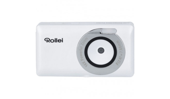 Rollei Compactline Pocket digikamera, valkoinen