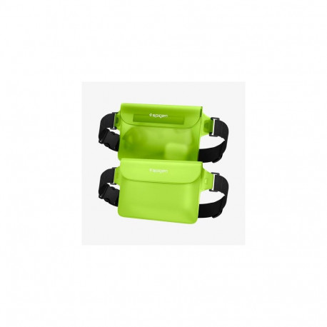 Spigen AquaShield waist bag Polyvinyl chloride (PVC), Thermoplastic polyurethane (TPU) Green