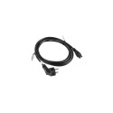 Lanberg CA-C5CA-11CC-003-BK power cable Black 3 m C5 coupler CEE7/7