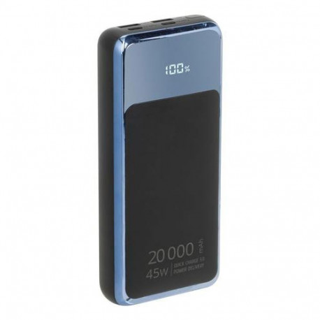 Rivacase VA1075 power bank Lithium Polymer (LiPo) 20000 mAh Black, Blue