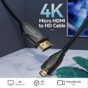 Vention Micro HDMI Cable 2M Black