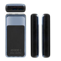 Rivacase VA1075 power bank Lithium Polymer (LiPo) 20000 mAh Black, Blue