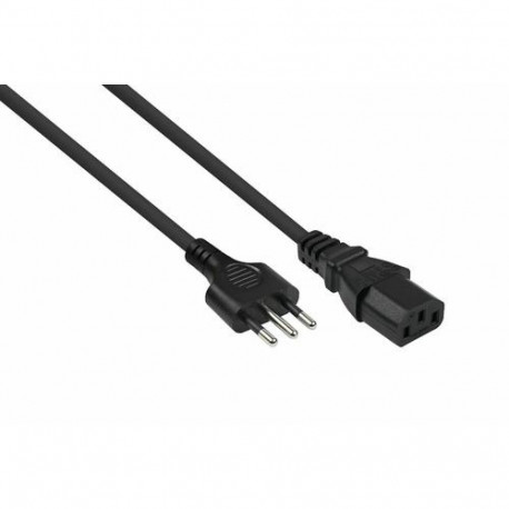 Kabelmeister SK6530-S018 power cable Black 1.8 m CEI 23-16 IEC C13