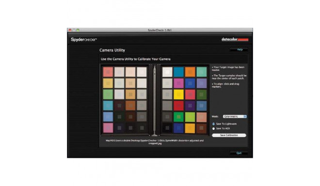 Datacolor SpyderCheckr colorimeter