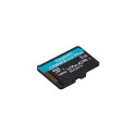 Kingston Technology 1TB microSDXC Canvas Go Plus Gen4 200R A2 U3 Single Pack w/o ADP