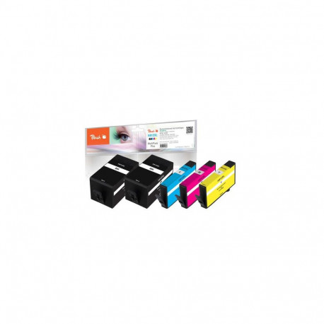 Peach PI300-978 ink cartridge 5 pc(s) Compatible Black, Cyan, Magenta, Yellow