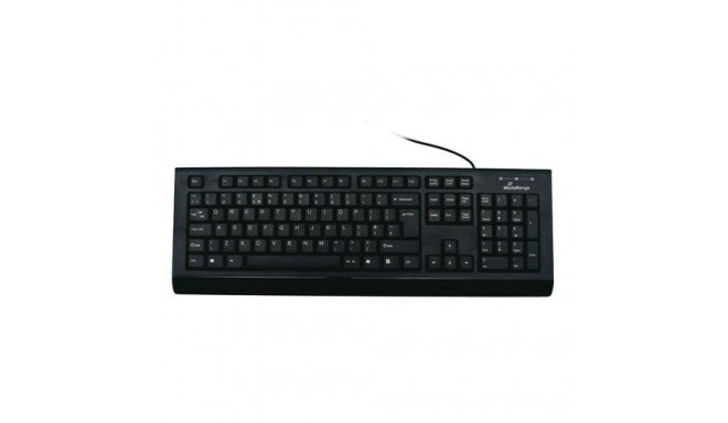 MediaRange MROS101-UK keyboard USB QWERTY UK English Black