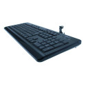 MediaRange MROS102 keyboard Universal USB QWERTZ German Black