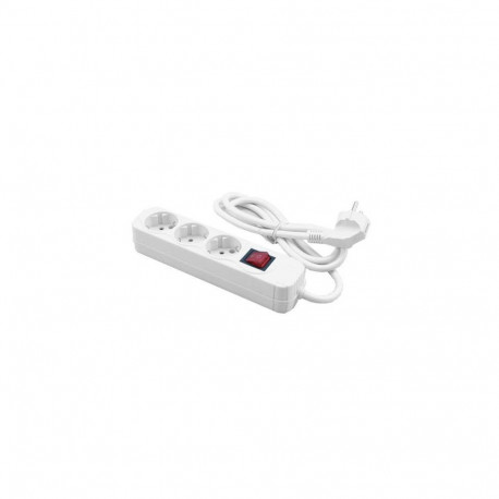 MediaRange MRCS205 power extension 1.4 m 3 AC outlet(s) White