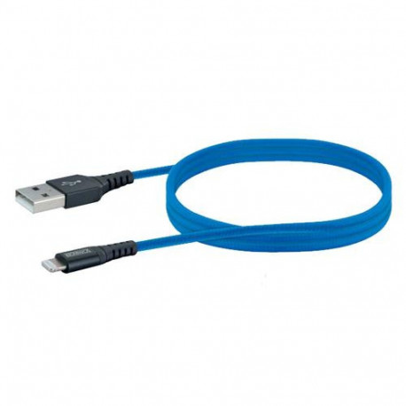 Schwaiger LPRO440 501 mobile phone cable Blue 1.2 m USB A Lightning
