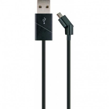 Schwaiger LKW 120 M USB cable 1.2 m USB 2.0 USB A Micro-USB B Black