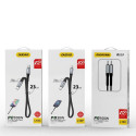 DUDAO USB-C to Lightning 20W PD 0.23m Cable Black - Kabel - Digital/Daten