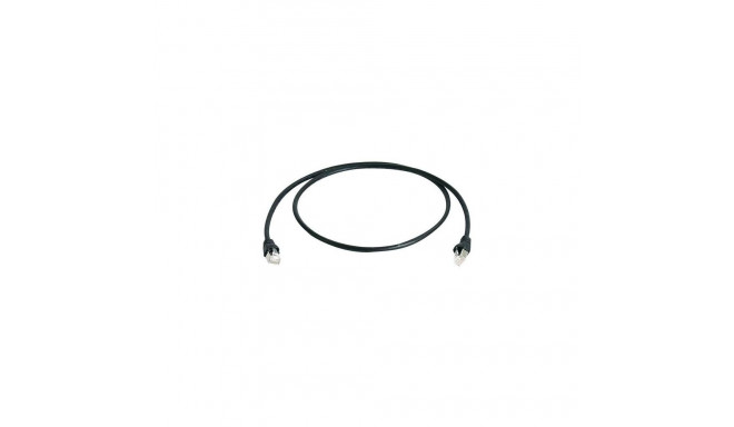 Telegärtner MP8 FS 500 LSZH 0.25m networking cable Black Cat6a SF/UTP (S-FTP)