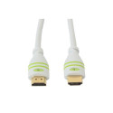Techly 5m High Speed ​​HDMI Cable with Ethernet A/A M/M White ICOC HDMI-4-050WH
