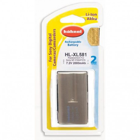 Hahnel HL-XL581 camera/camcorder battery Lithium-Ion (Li-Ion) 2000 mAh