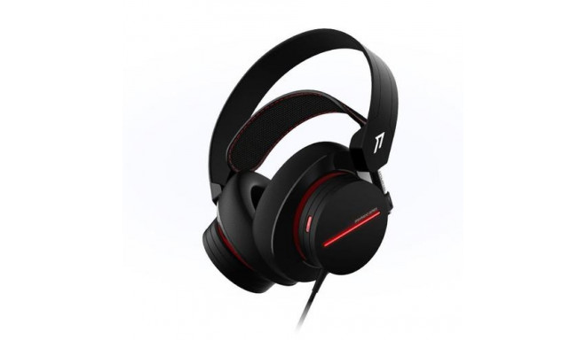1More H1007 headphones/headset Wired Head-band Gaming Black