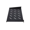 Extralink Shelf 1U 250mm Black 19&quot;, for wall cabinets