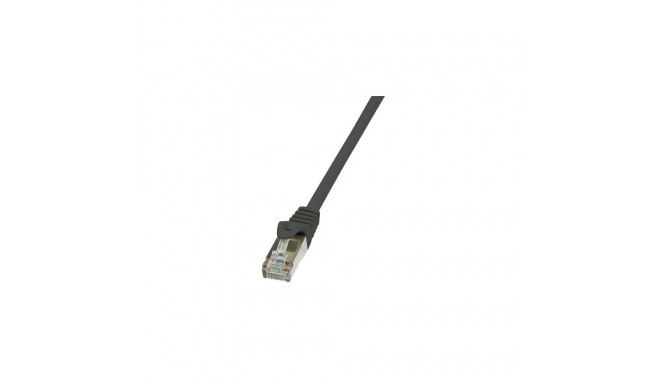 LogiLink 0.5m Cat.6 F/UTP RJ45 networking cable Black Cat6 F/UTP (FTP)