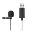 BOYA BY-LM40 microphone Black Lavalier/Lapel microphone