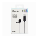 BOYA BY-LM40 microphone Black Lavalier/Lapel microphone