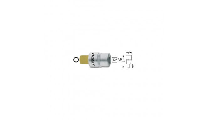 HAZET 986-8 nut driver bit 1 pc(s)