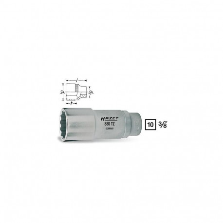 HAZET 880TZ-18 nut driver bit 1 pc(s)