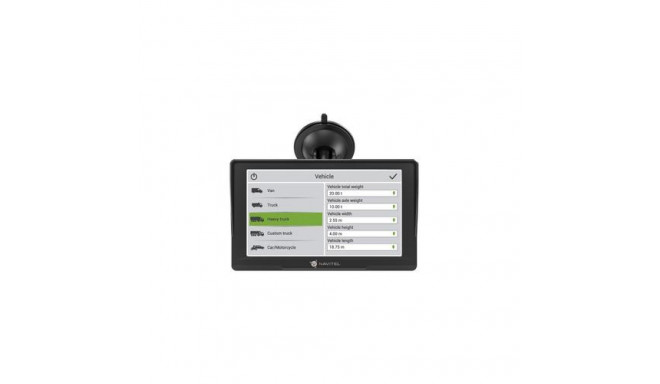 Navitel E777 Truck navigator Fixed 17.8 cm (7") Touchscreen Black