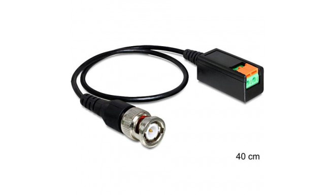 DeLOCK 83181 signal cable 0.4 m Black