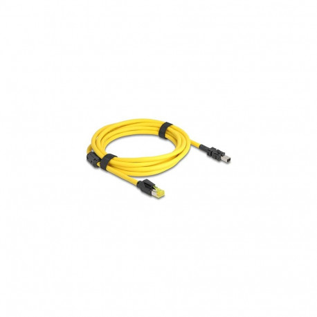 DeLOCK 81252 networking cable Black, Yellow 3 m Cat6