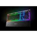 Steelseries Apex 3 keyboard Gaming USB QWERTY Nordic Black