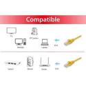 Equip Cat.6A U/UTP Patch Cable, 5m, Yellow