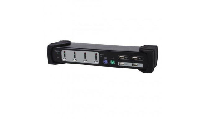 Equip Dual Monitor 4-Port Combo KVM Switch