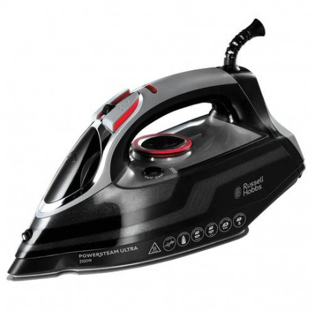 Russell Hobbs 20630-56 iron Dry &amp; Steam iron Ceramic soleplate 3100 W Black, Grey