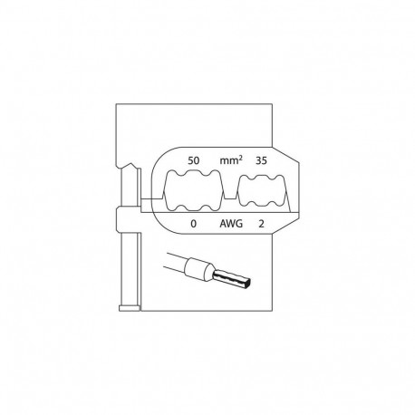 Gedore 1830627 wire connector